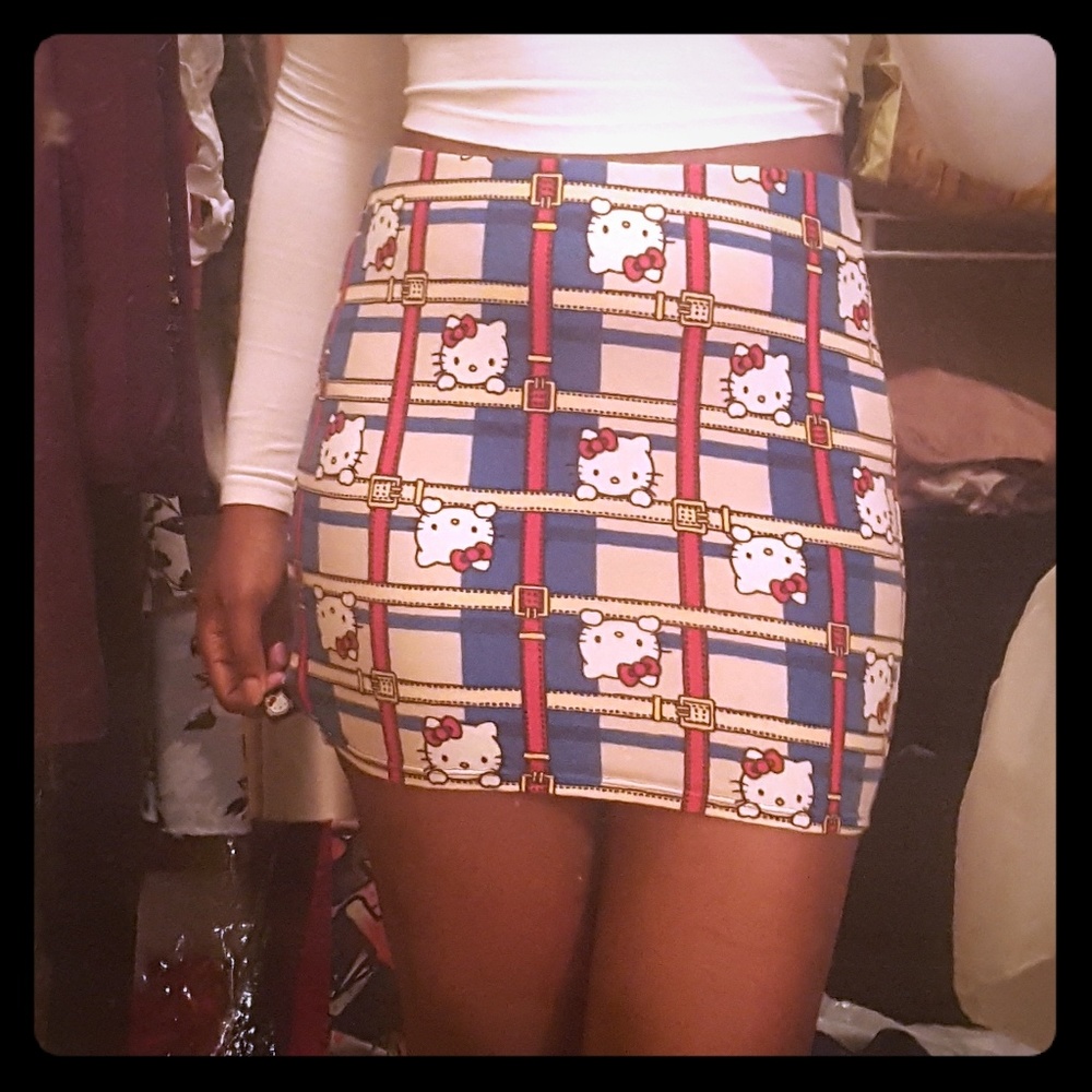 Hello Kitty Mini Pencil Skirt